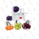 Pandero 6-Blade Vegetable Spiralizer & Slicer | $17 | SideDeal